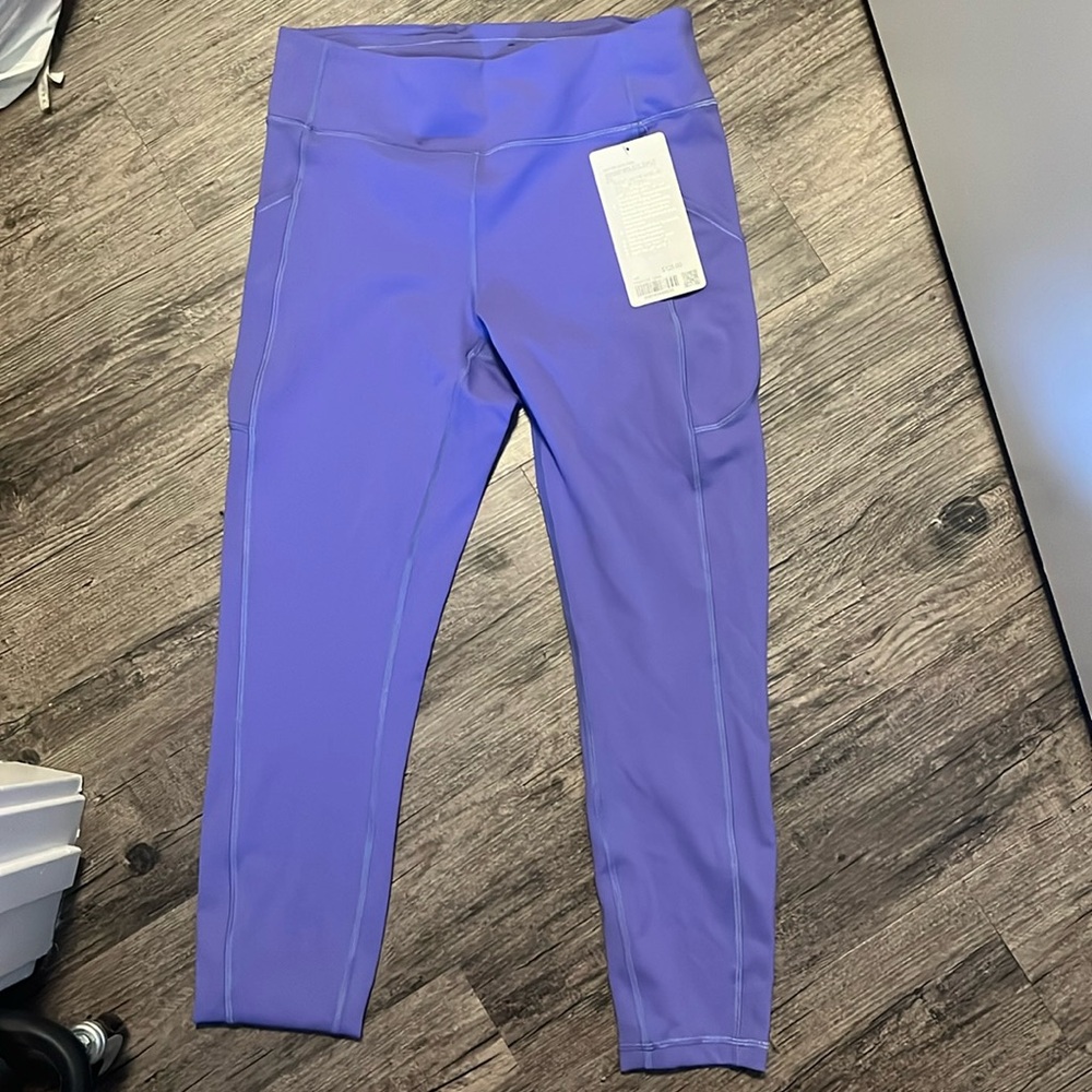 Lululemon invigorate HR tight 25” size 10